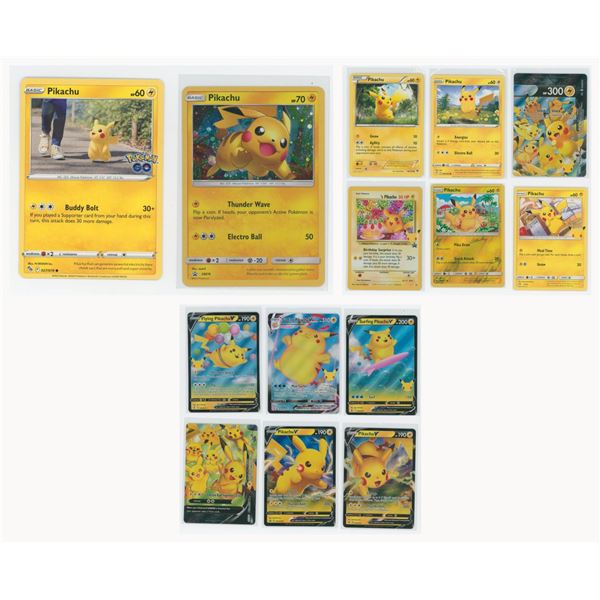 Pokemon Pikachu Card Collection
