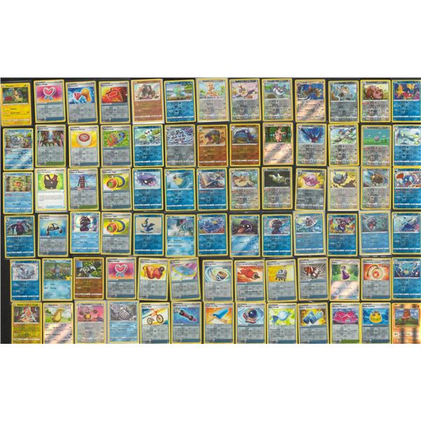 Collection of Reverse Holo Pokemon Cards