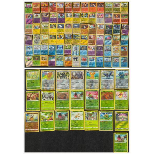 Collection of Reverse Holo Pokemon Cards