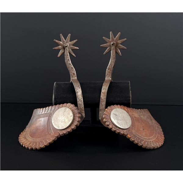 Buermann Steel Montana Cowboy Spurs