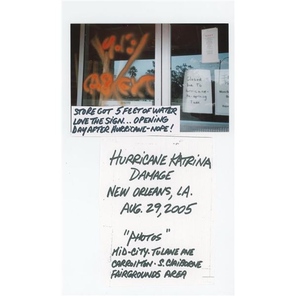 Historic Hurricane Katrina 2005 Louisiana Photo