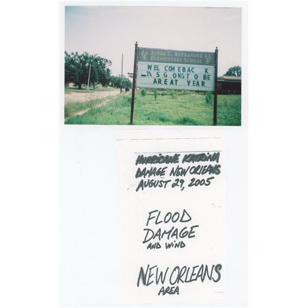 Historic Hurricane Katrina 2005 Louisiana Photo