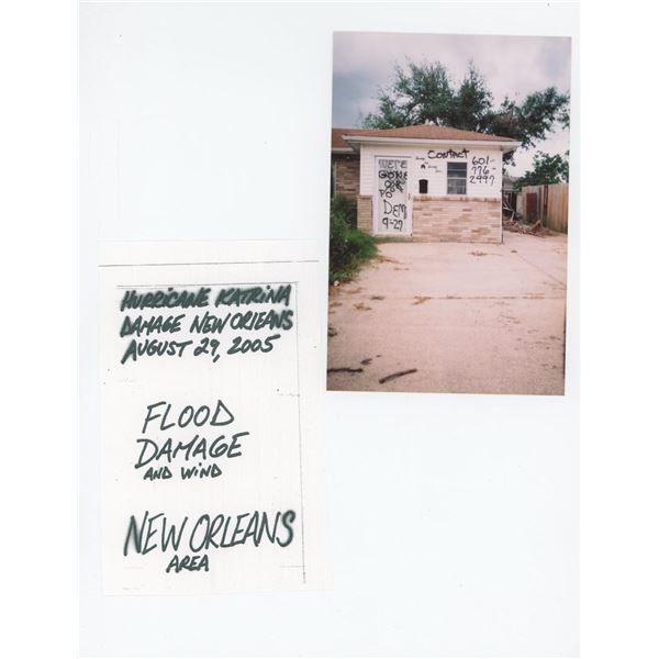 Historic Hurricane Katrina 2005 Louisiana Photo
