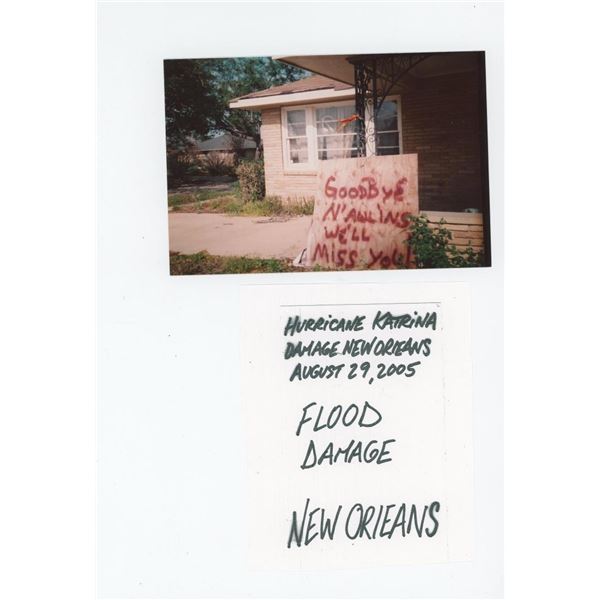 Historic Hurricane Katrina 2005 Louisiana Photo