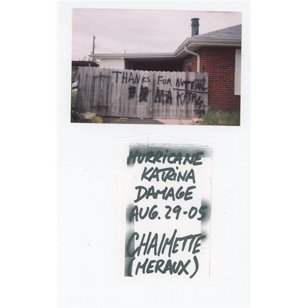 Historic Hurricane Katrina 2005 Louisiana Photo