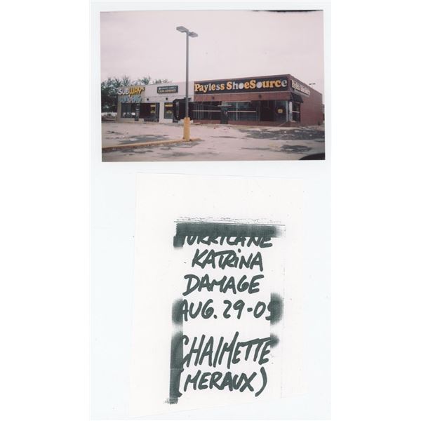 Historic Hurricane Katrina 2005 Louisiana Photo