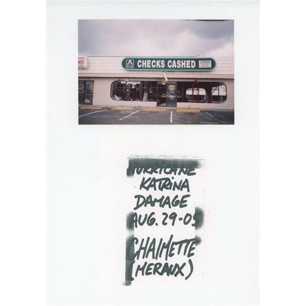 Historic Hurricane Katrina 2005 Louisiana Photo