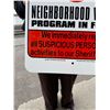 Image 2 : 1982 California Neighborhood Watch Sign