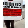 Image 3 : 1982 California Neighborhood Watch Sign