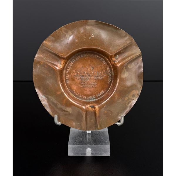 Anaconda Montana Copper Company Ashtray