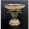 Image 2 : Amphora Pottery Pedestal Compote Console Bowl