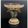 Image 3 : Amphora Pottery Pedestal Compote Console Bowl