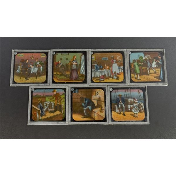 Uncle Toms Cabin Magic Lantern Slides