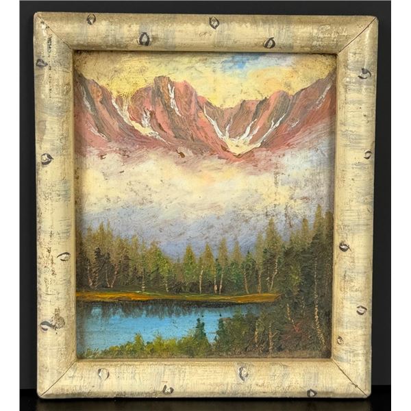 Glacier National Park Itinerant Roadside Painting