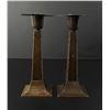 Image 3 : Arts & Crafts Bronze Candlesticks