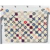 Image 3 : 1890s Nine Patch Feed Sack Quilt Top