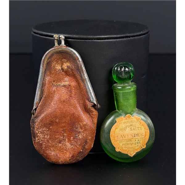 Victorian Imperial Lavender Salts Perfume Bottle