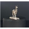 Image 4 : Peruvian Sterling Silver Llama Paperweight