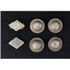 Image 1 : Sterling Silver Cowboy Conchos