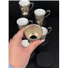 Image 4 : Schofield Sterling Silver Baltimore Rose Cups