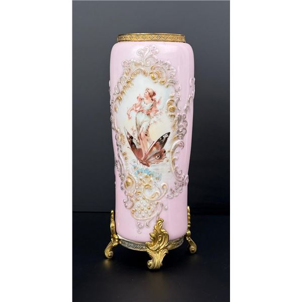 C.F. Monroe Nakara Ware Wave Crest Vase