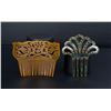Image 2 : Victorian Celluloid Hair Combs