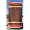 Image 1 : Antique Banded Saltillo Serape Blanket Rug
