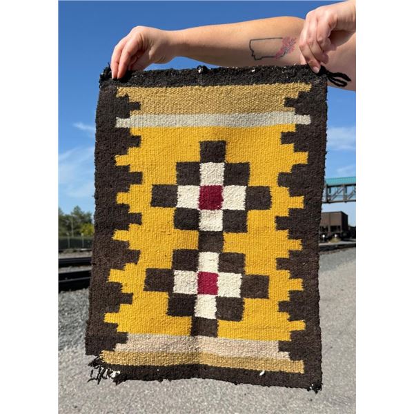 Navajo Indian Throw Blanket Rug
