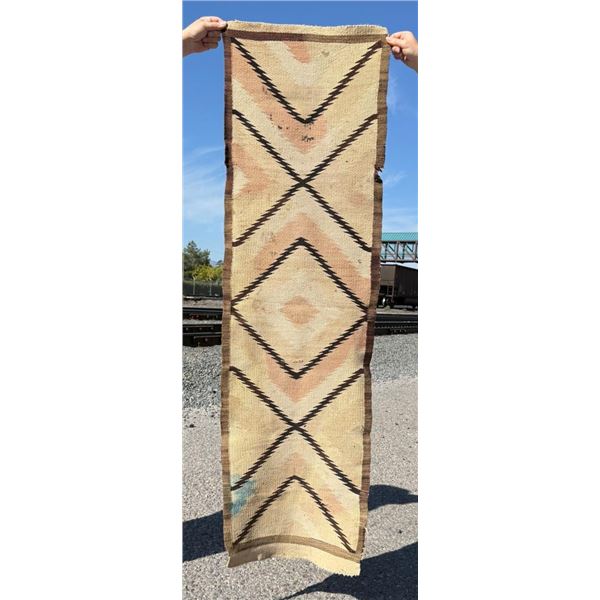 Ganado Navajo Indian Runner Rug