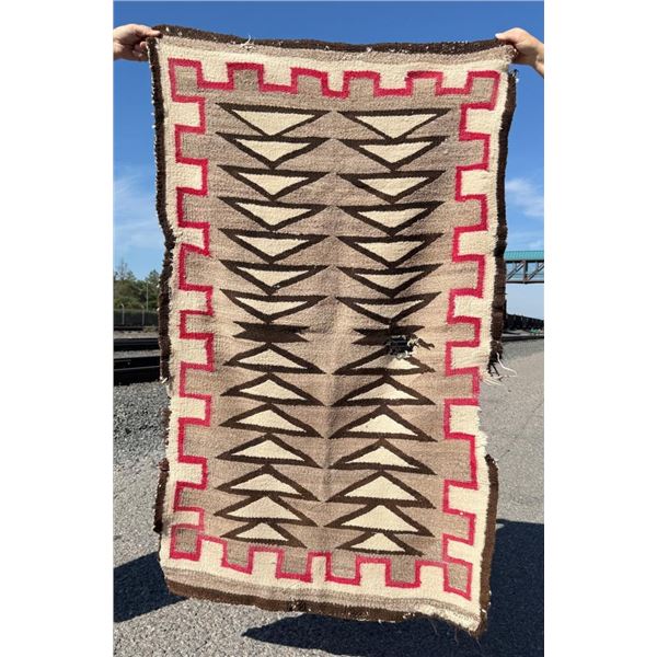 Transitional Navajo Klagetoh Indian Blanket