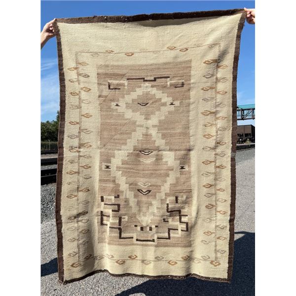 Unusual Navajo Indian Rug