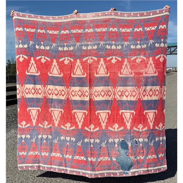 Beacon Mills Native American Pattern Camp Blanket