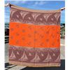 Image 2 : Antique Wool Nautical Sailboat Pattern Blanket