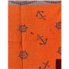 Image 3 : Antique Wool Nautical Sailboat Pattern Blanket
