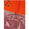 Image 4 : Antique Wool Nautical Sailboat Pattern Blanket