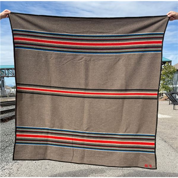 Antique Pendleton Yakima Saltillo Stripe Blanket