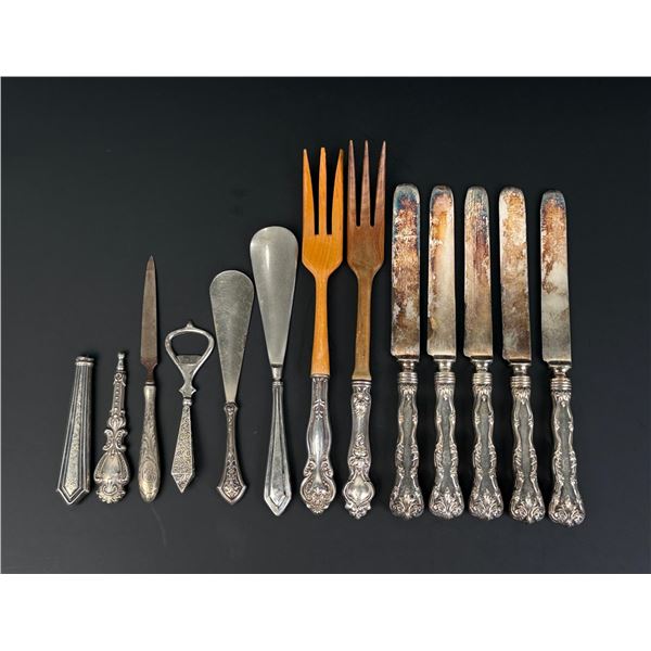 Sterling Silver Weighted Handle Tableware