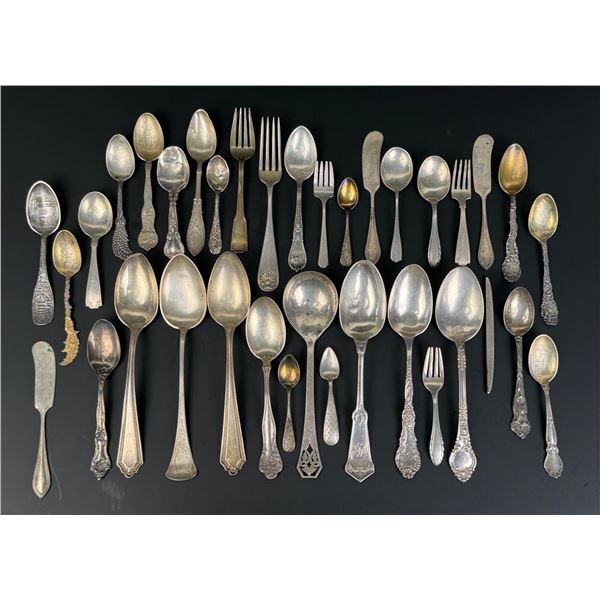 Group of Sterling Silver Flatware