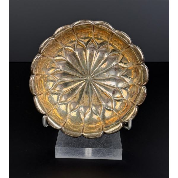 Sterling Silver Scalloped Dish