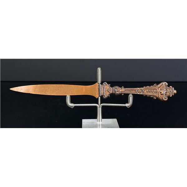 Art Nouveau Ornate Letter Opener
