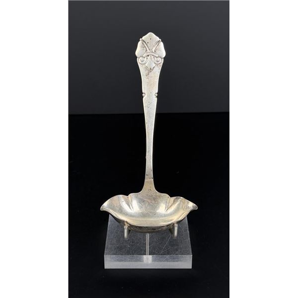 Danish Sterling Silver Scalloped Gravy Sauce Ladle