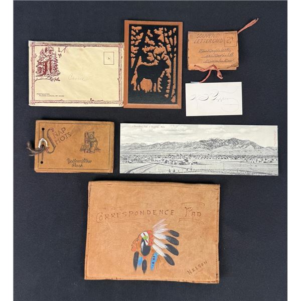 Group of Montana Souvenirs and Photo Albums