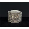 Image 2 : .800 Silver Repousse Victorian Snuff Pill Box