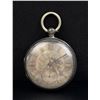 Image 1 : Coin Silver Fusee Pocket Watch