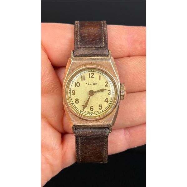 Kelton Gold Filled Mechanical Railroad Watch