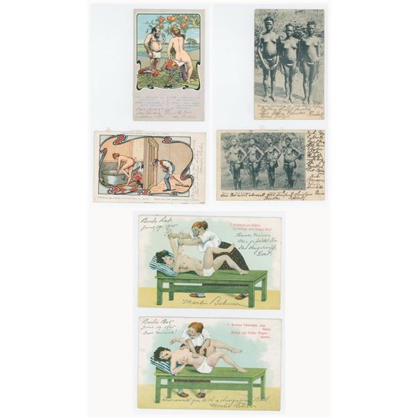 Nude and Risque Postcards