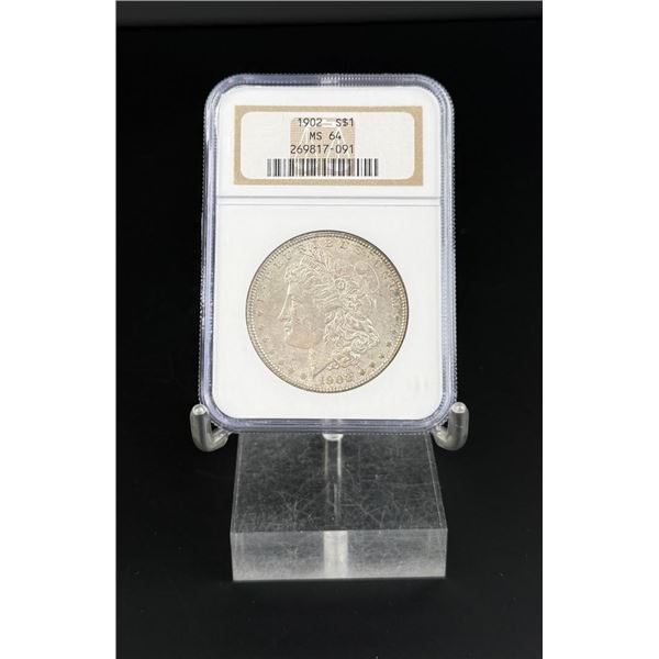 1902 P Morgan Silver Dollar NGC MS64
