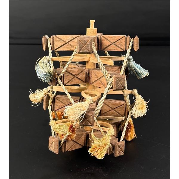 Tramp Art Folk Art Puzzle