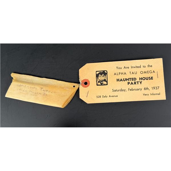 University of Montana Halloween Party Ticket