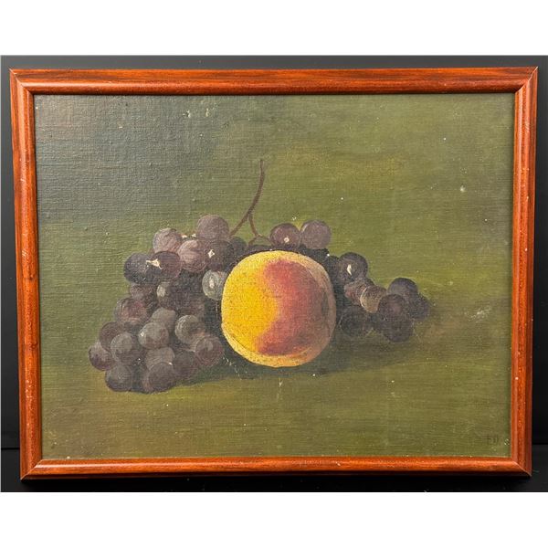 Antique Itinerant American Still Life Painting